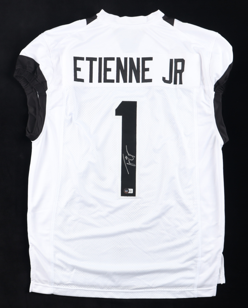 Travis Etienne Jr. Signed Jersey (Beckett) at PristineAuction.com Travis Etienne Jr. Signed Jersey (Beckett) at PristineAuction.com