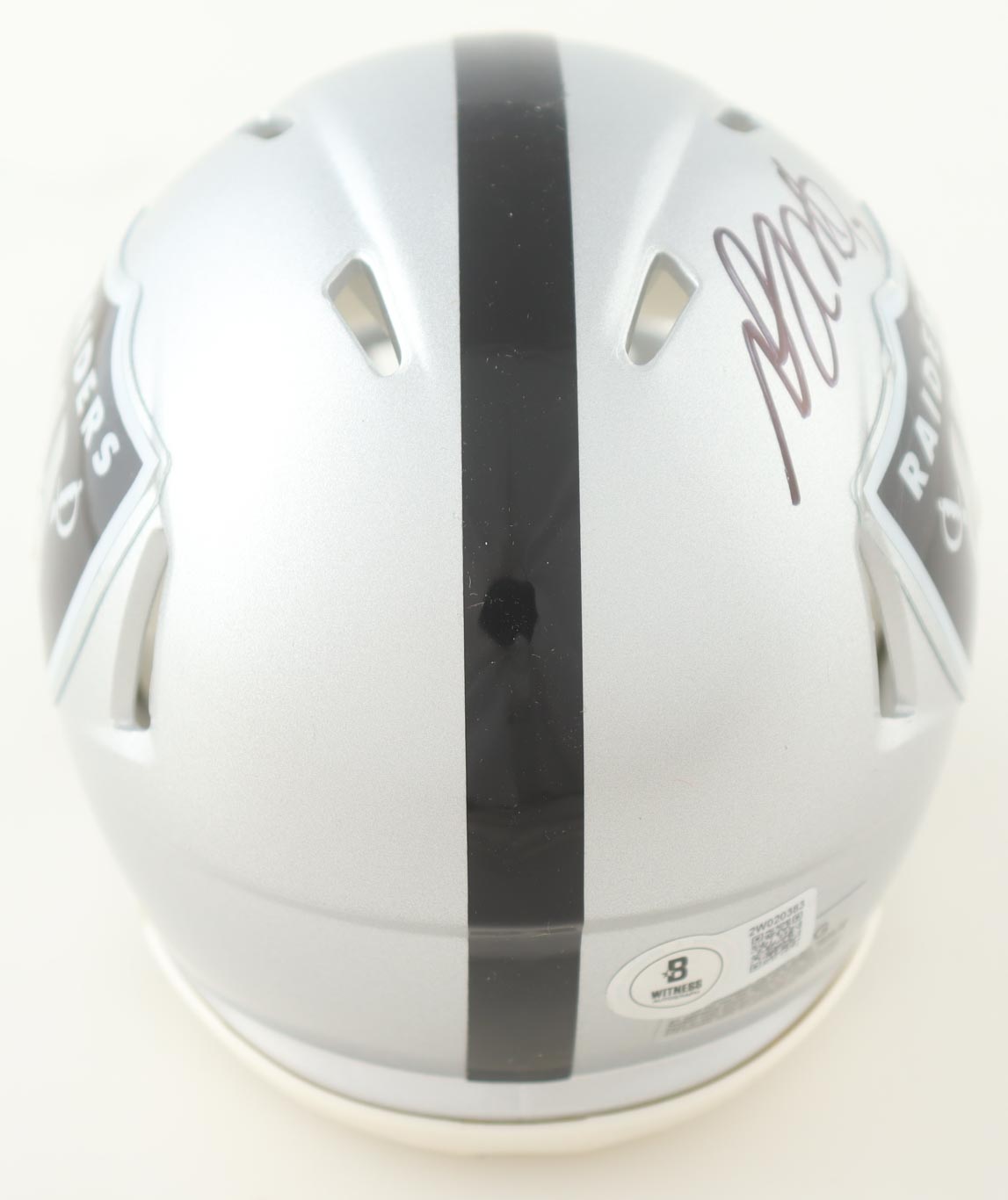 Davante Adams Signed Raiders Speed Mini Helmet (Beckett) at PristineAuction.com Davante Adams Signed Raiders Speed Mini Helmet (Beckett) at PristineAuction.com