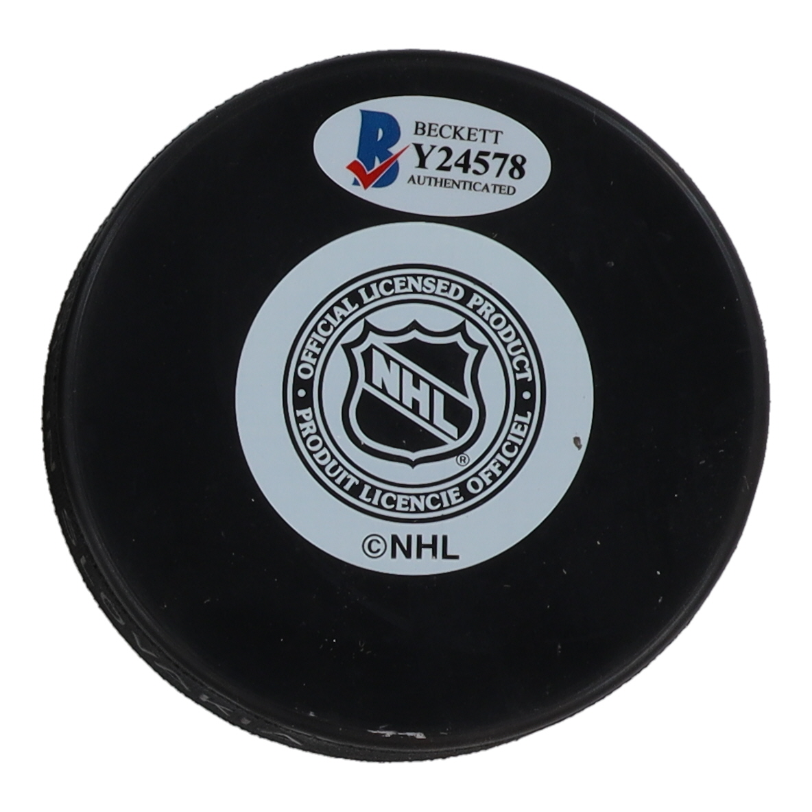 Jim Watson Signed Flyers Logo Hockey Puck (Beckett) at PristineAuction.com Jim Watson Signed Flyers Logo Hockey Puck (Beckett) at PristineAuction.com