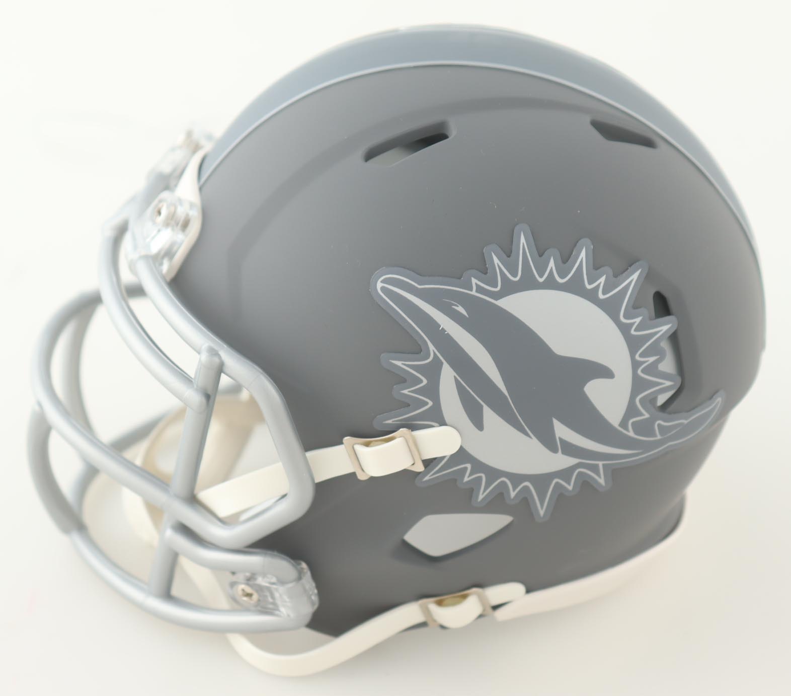 Jason Kelce Signed Eagles Slate Alternate Speed Mini Helmet (JSA) at PristineAuction.com Jason Kelce Signed Eagles Slate Alternate Speed Mini Helmet (JSA) at PristineAuction.com