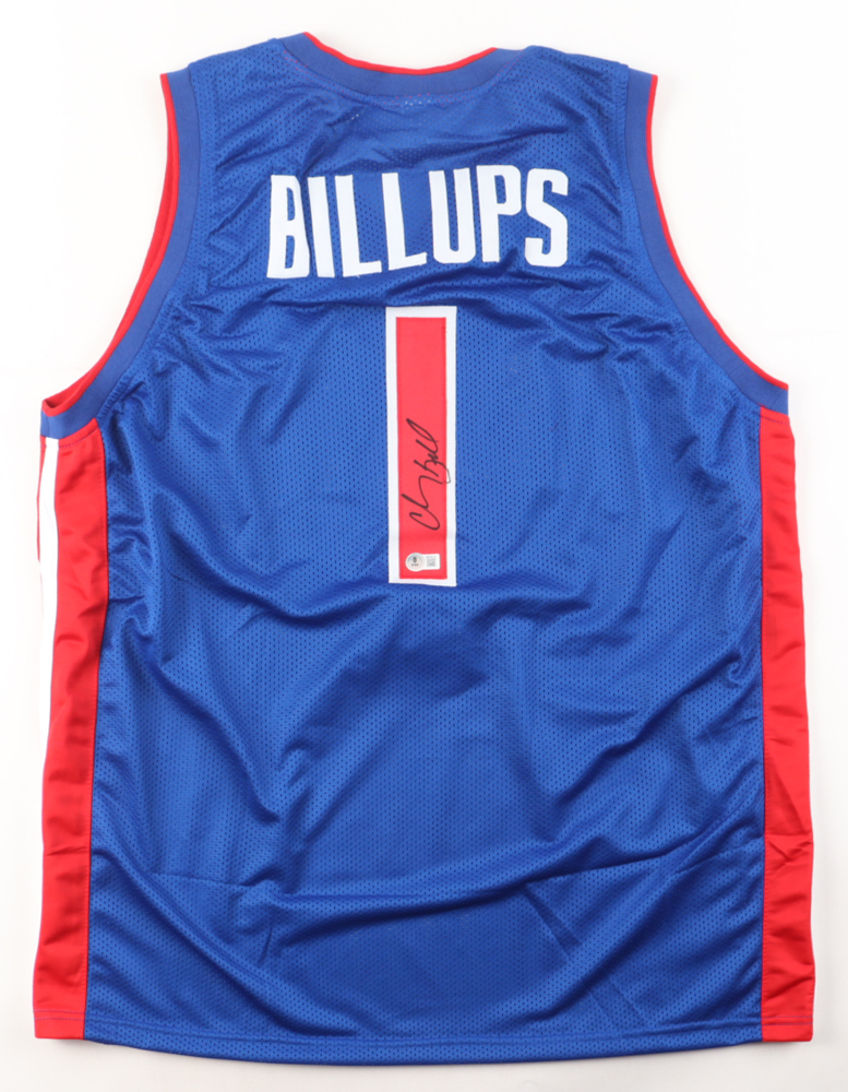 Chauncey Billups Signed Jersey (Beckett) at PristineAuction.com Chauncey Billups Signed Jersey (Beckett) at PristineAuction.com