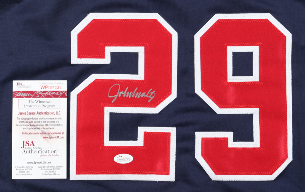 John Smoltz Signed Jersey (JSA) at PristineAuction.com John Smoltz Signed Jersey (JSA) at PristineAuction.com