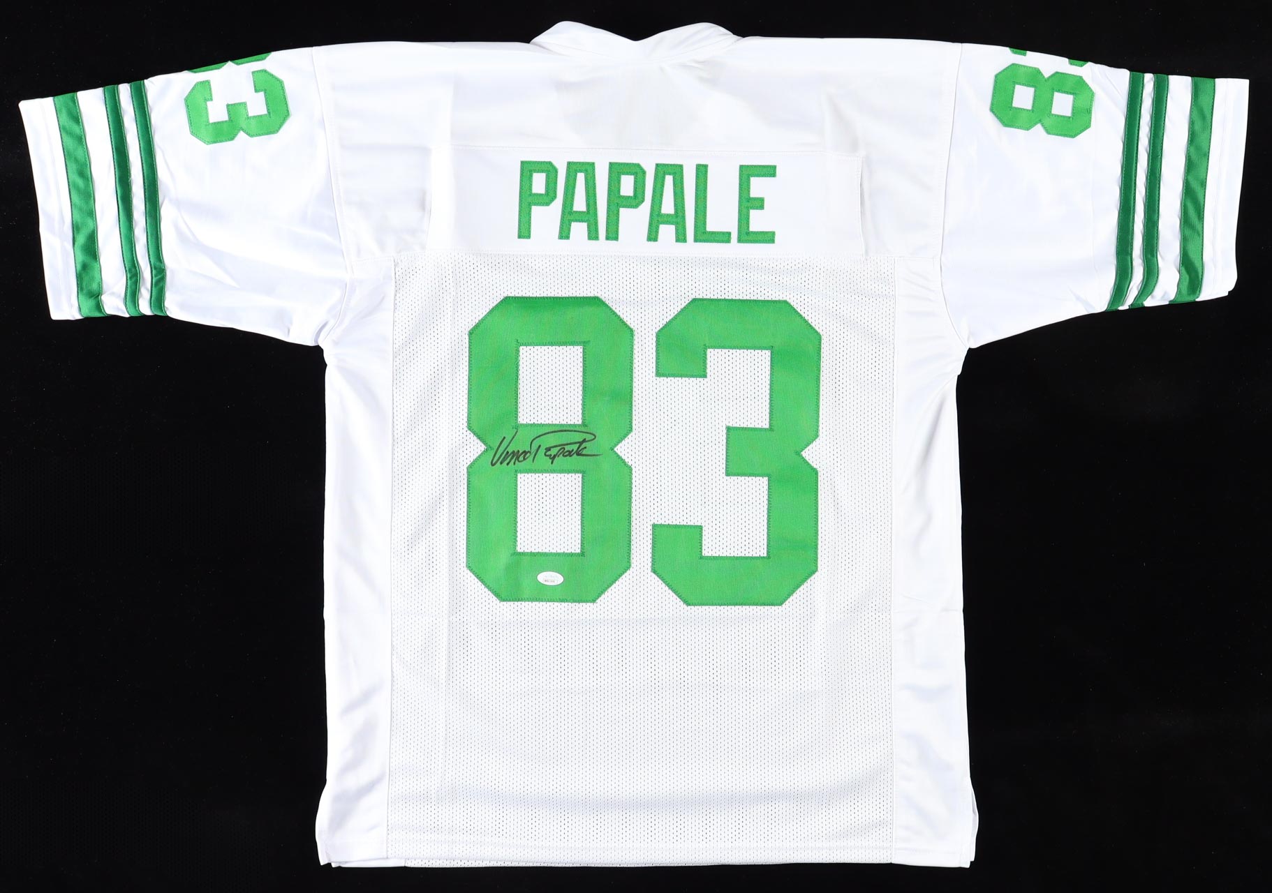 Vince Papale Signed Jersey (JSA) at PristineAuction.com Vince Papale Signed Jersey (JSA) at PristineAuction.com