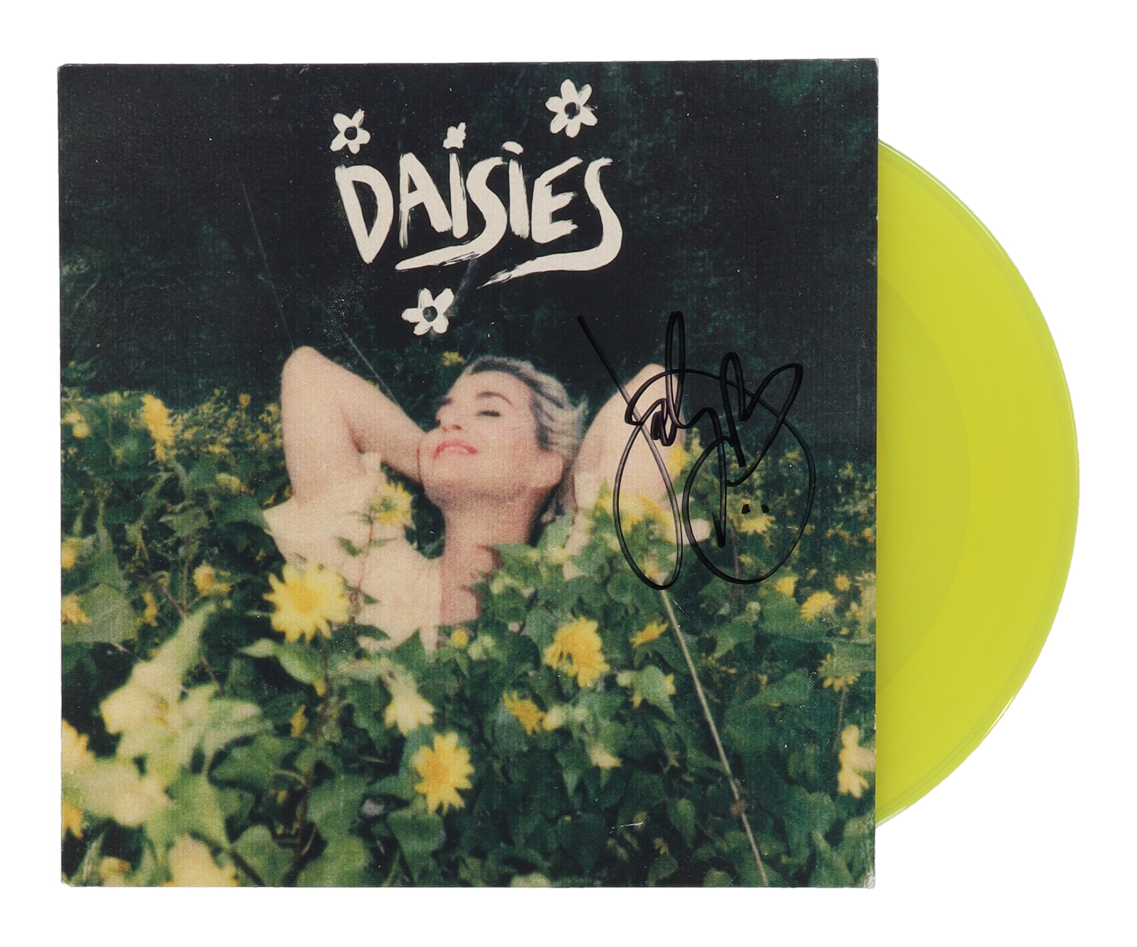 Katy Perry Signed "Daisies" 46" Vinyl Record Album (JSA) at PristineAuction.com Katy Perry Signed "Daisies" 46" Vinyl Record Album (JSA) at PristineAuction.com