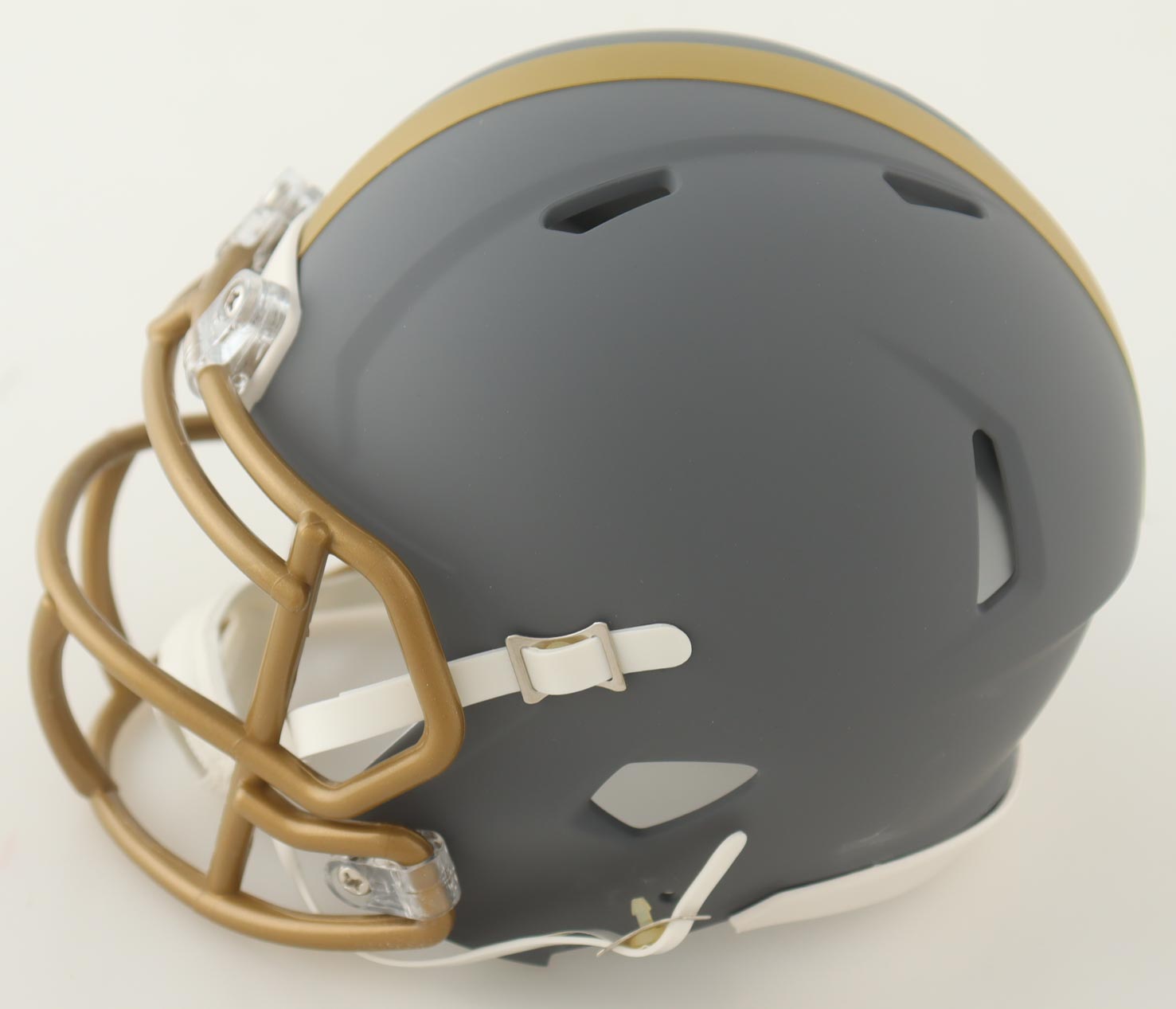 Zach Frazier Signed Steelers Slate Alternate Speed Mini Helmet (JSA) at PristineAuction.com Zach Frazier Signed Steelers Slate Alternate Speed Mini Helmet (JSA) at PristineAuction.com