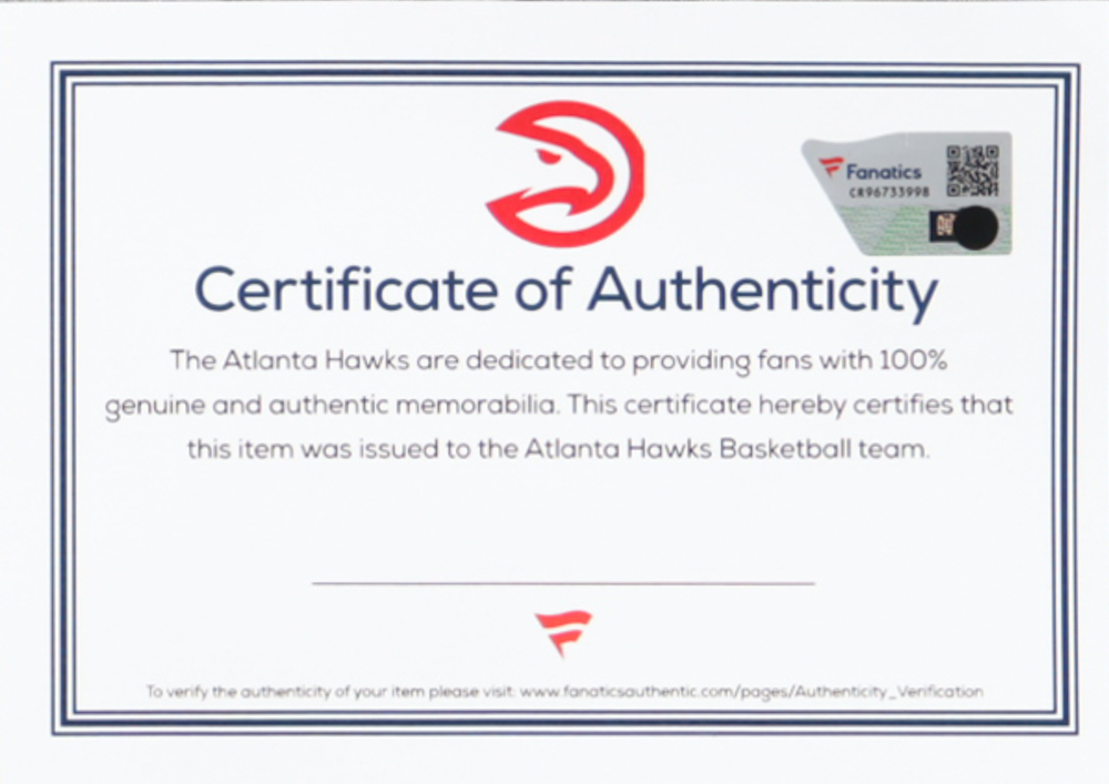 Atlanta Hawks Team-Issued "Los Hawks" Shirt (Fanatics) at PristineAuction.com Atlanta Hawks Team-Issued "Los Hawks" Shirt (Fanatics) at PristineAuction.com