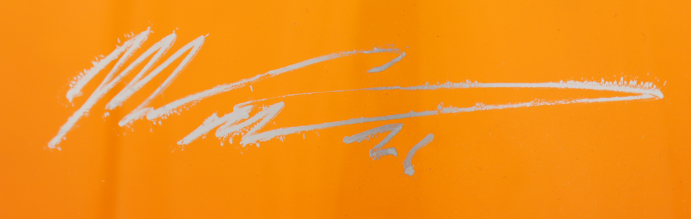 "The Woods Brothers" NASCAR Helmet Visor Signed By (4) With Matt DiBenedetto, Eddie Wood, Leonard Wood & Jon Wood (PA) at PristineAuction.com "The Woods Brothers" NASCAR Helmet Visor Signed By (4) With Matt DiBenedetto, Eddie Wood, Leonard Wood & Jon Wood (PA) at PristineAuction.com