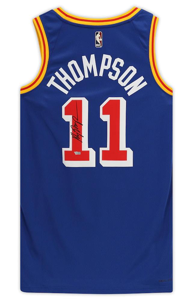 Klay Thompson Signed Warriors Jersey (Fanatics) at PristineAuction.com Klay Thompson Signed Warriors Jersey (Fanatics) at PristineAuction.com