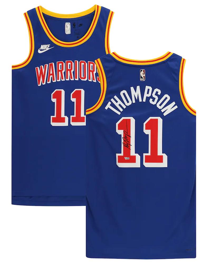 Klay Thompson Signed Warriors Jersey (Fanatics) at PristineAuction.com Klay Thompson Signed Warriors Jersey (Fanatics) at PristineAuction.com