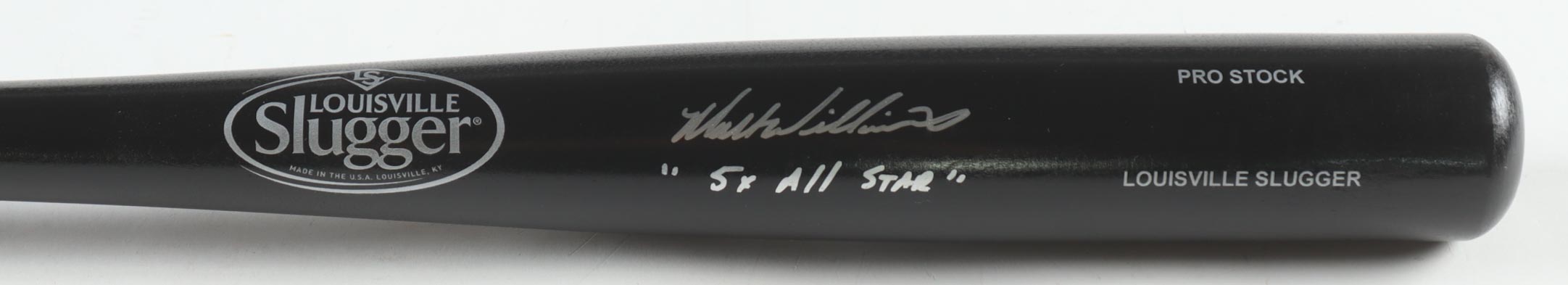Matt Williams Signed Louisville Slugger Baseball Bat Inscribed "5x All-Star" (Beckett) at PristineAuction.com Matt Williams Signed Louisville Slugger Baseball Bat Inscribed "5x All-Star" (Beckett) at PristineAuction.com