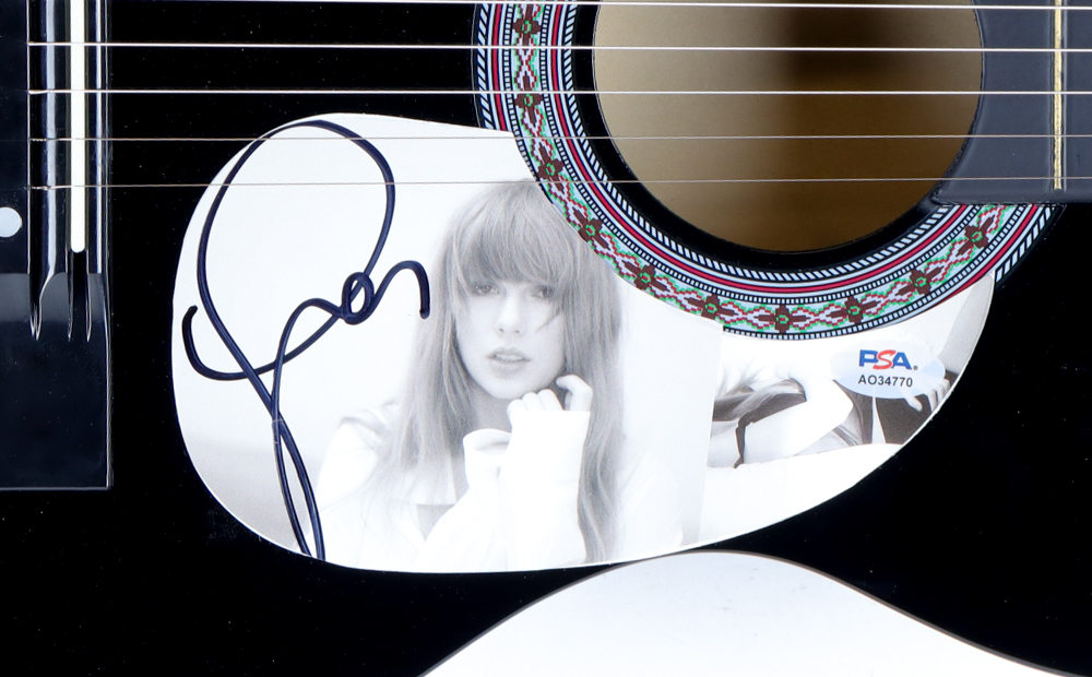 Taylor Swift Signed 38" Acoustic Guitar (PSA) at PristineAuction.com Taylor Swift Signed 38" Acoustic Guitar (PSA) at PristineAuction.com