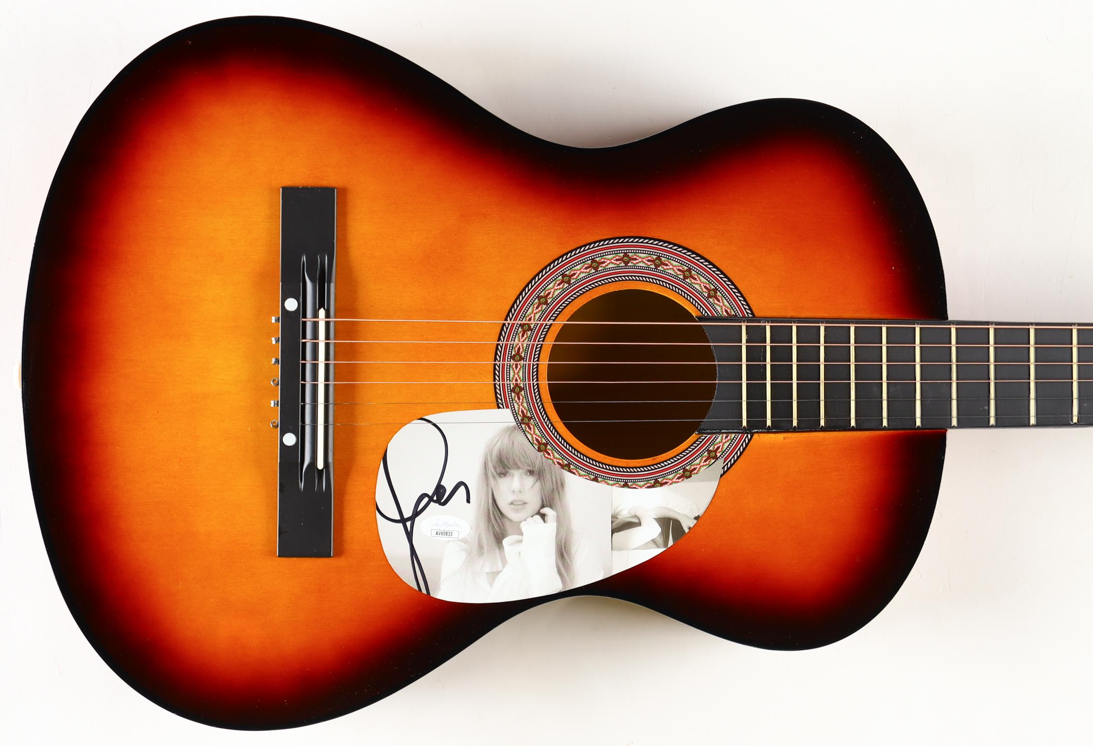 Taylor Swift Signed 38" Acoustic Guitar (JSA) at PristineAuction.com Taylor Swift Signed 38" Acoustic Guitar (JSA) at PristineAuction.com