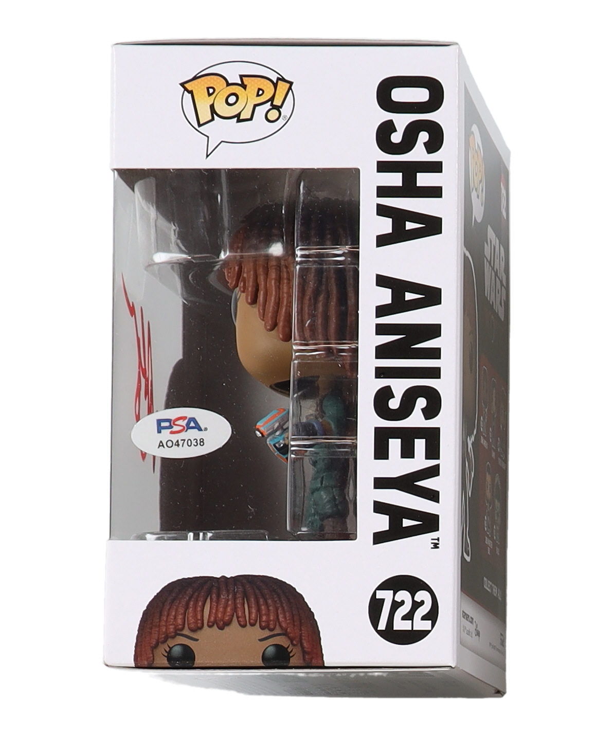 Amandla Stenberg Signed "Star Wars: The Acolyte" #722 Osha Aniseya Funko Pop! Vinyl Figure (PSA) at PristineAuction.com Amandla Stenberg Signed "Star Wars: The Acolyte" #722 Osha Aniseya Funko Pop! Vinyl Figure (PSA) at PristineAuction.com