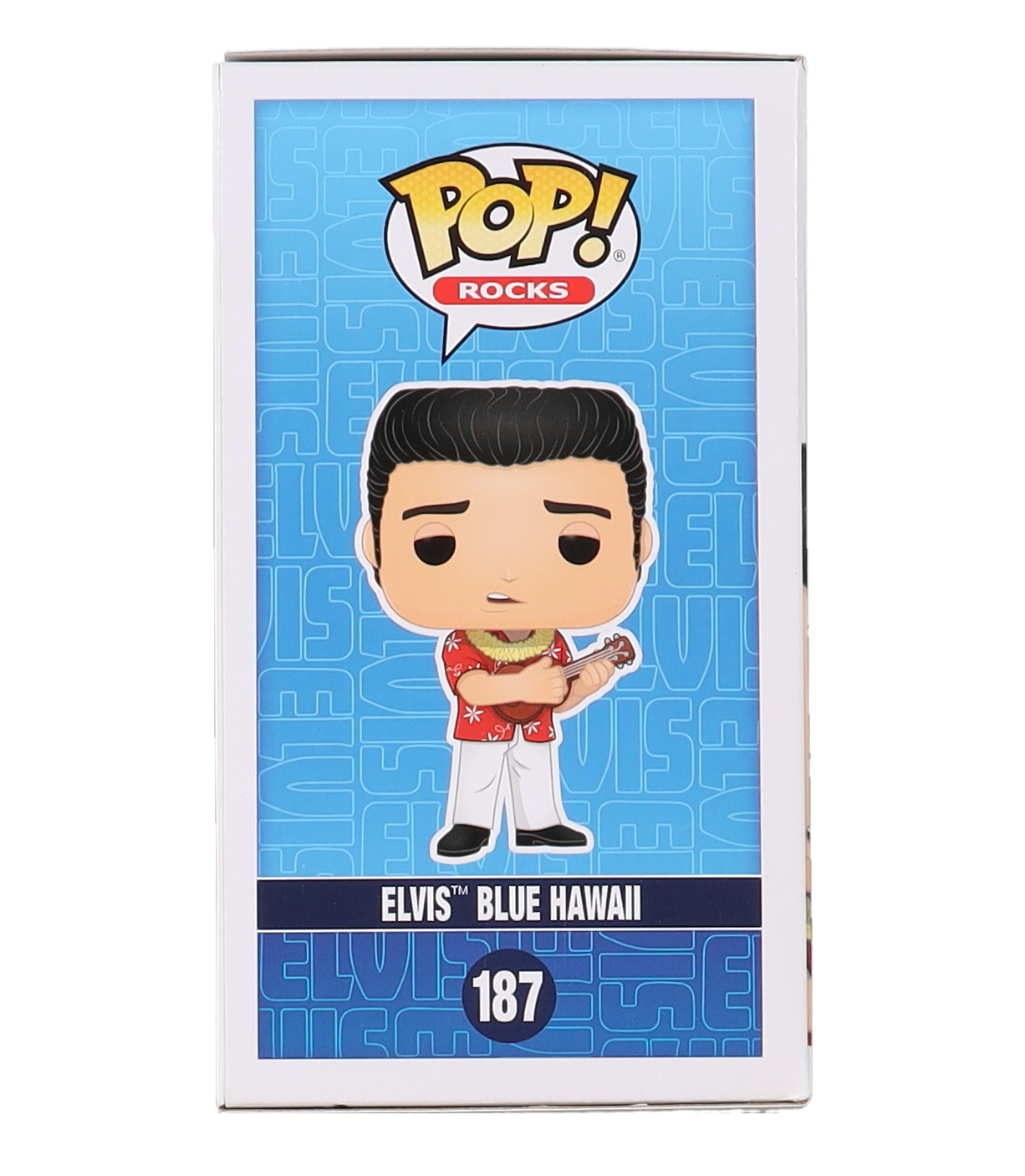 Austin Butler Signed Elvis Presley #187 Elvis Blue Hawaii Funko Pop! Vinyl Figure (ACOA) at PristineAuction.com Austin Butler Signed Elvis Presley #187 Elvis Blue Hawaii Funko Pop! Vinyl Figure (ACOA) at PristineAuction.com