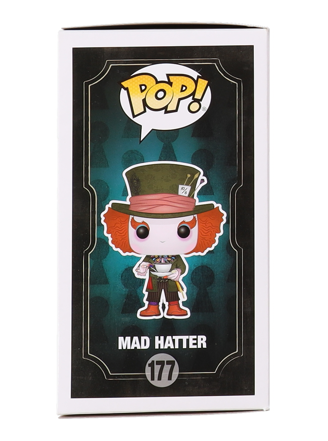 Johnny Depp Signed "Alice In Wonderland" #177 Mad Hatter Funko Pop! Vinyl Figure (AutographCOA) at PristineAuction.com Johnny Depp Signed "Alice In Wonderland" #177 Mad Hatter Funko Pop! Vinyl Figure (AutographCOA) at PristineAuction.com