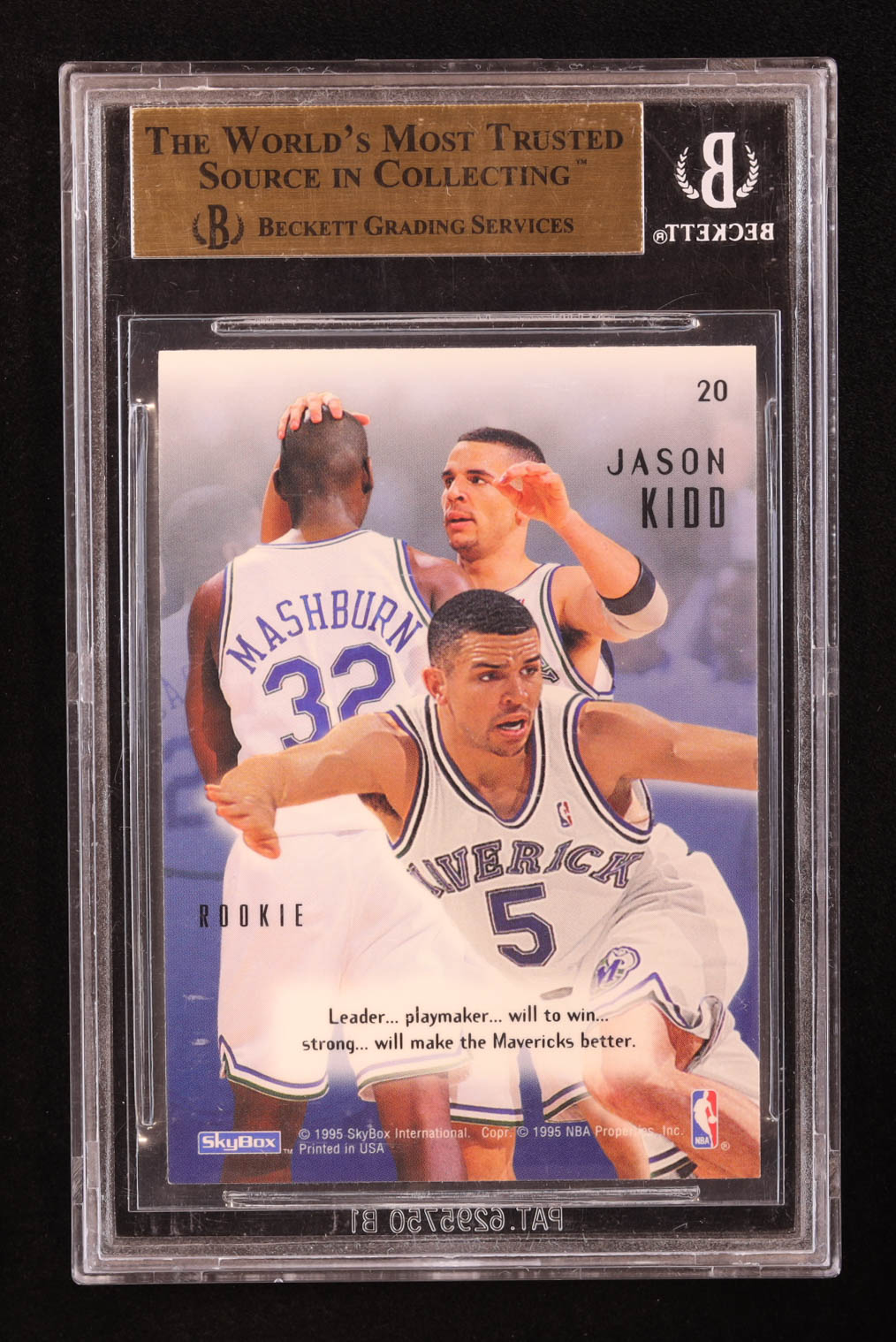Jason Kidd 1994-95 Emotion #20 RC (BGS 9.5) at PristineAuction.com Jason Kidd 1994-95 Emotion #20 RC (BGS 9.5) at PristineAuction.com