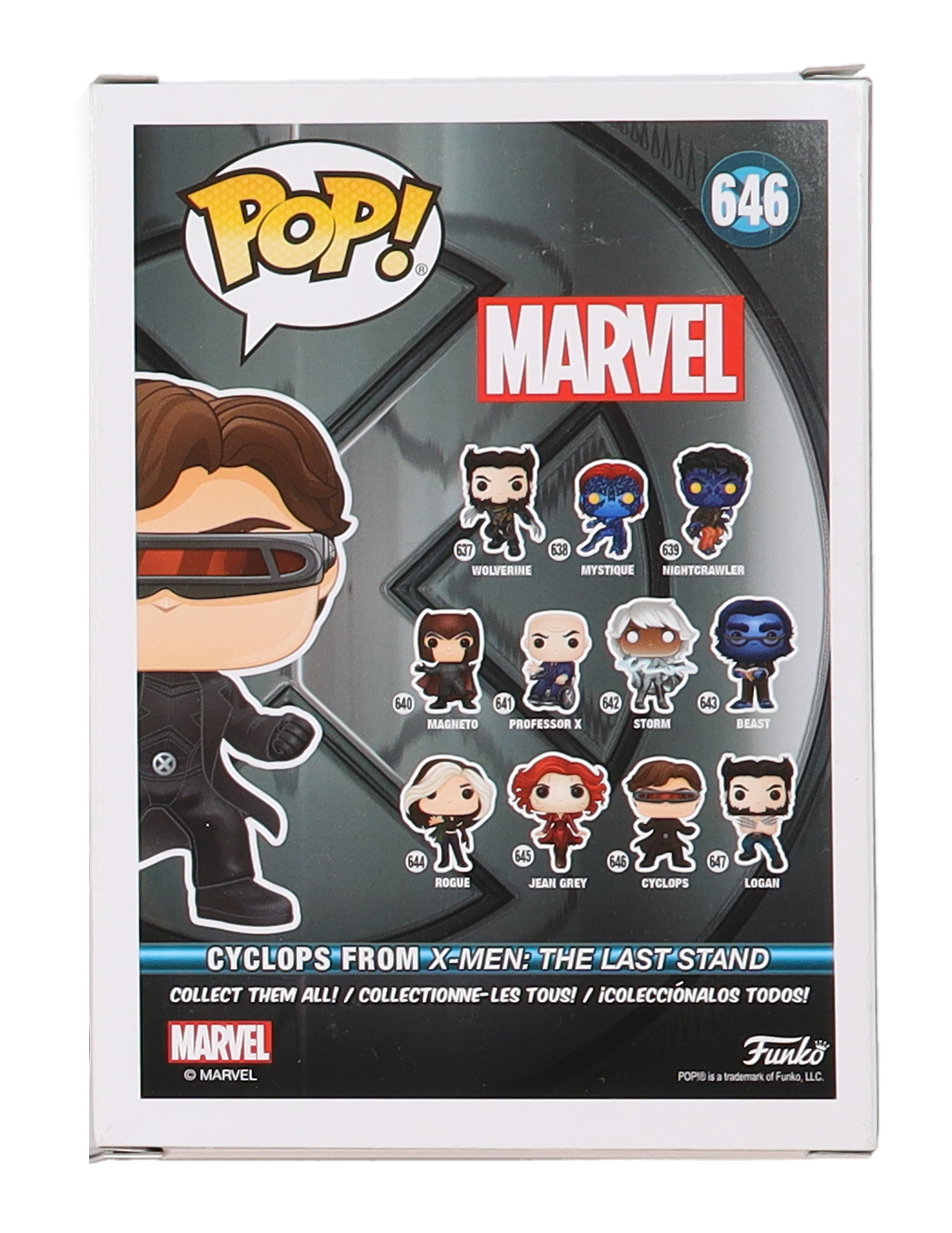 James Marsden Signed "Marvel" #646 Cyclops Funko Pop! Vinyl Figure (ACOA) at PristineAuction.com James Marsden Signed "Marvel" #646 Cyclops Funko Pop! Vinyl Figure (ACOA) at PristineAuction.com