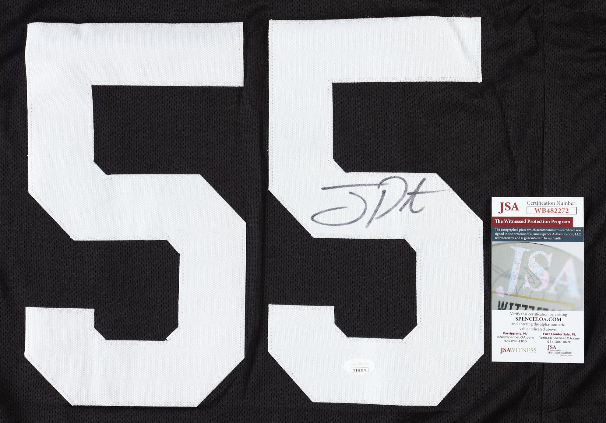 Joey Porter Sr. Signed Jersey (JSA) at PristineAuction.com Joey Porter Sr. Signed Jersey (JSA) at PristineAuction.com
