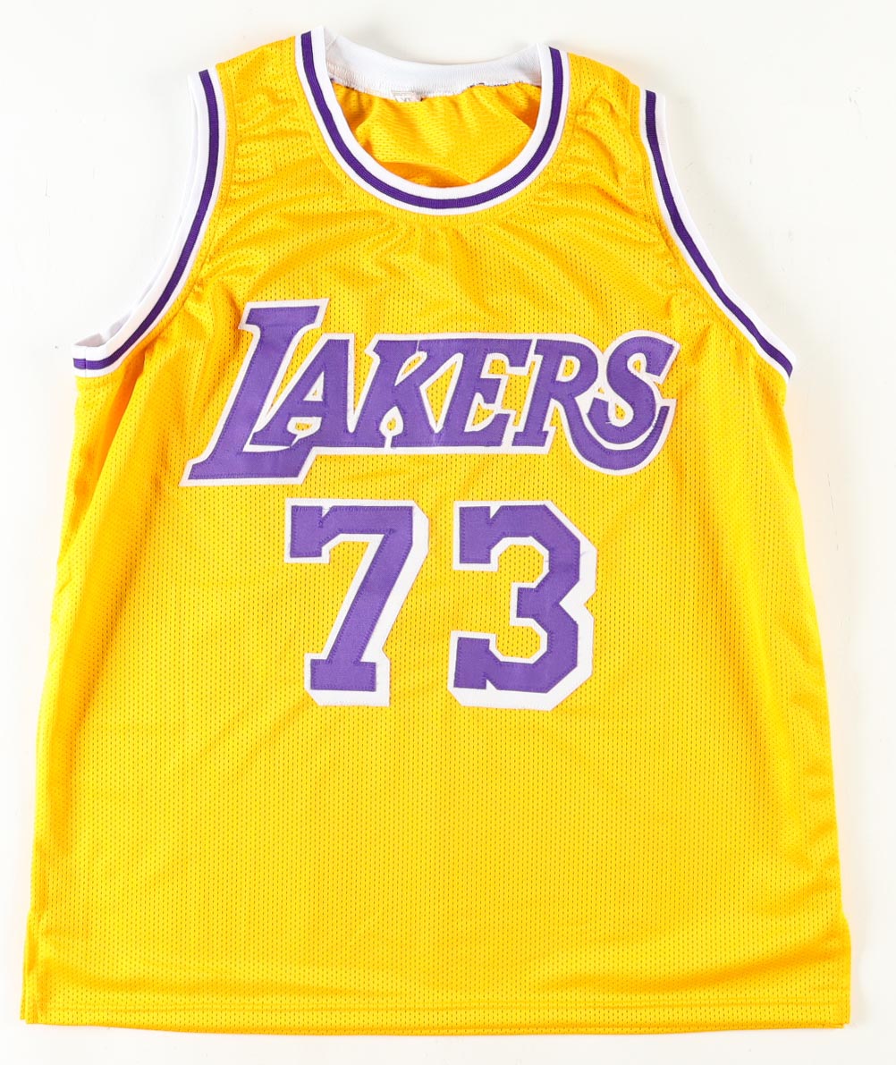 Dennis Rodman Signed Jersey (PIA) at PristineAuction.com Dennis Rodman Signed Jersey (PIA) at PristineAuction.com