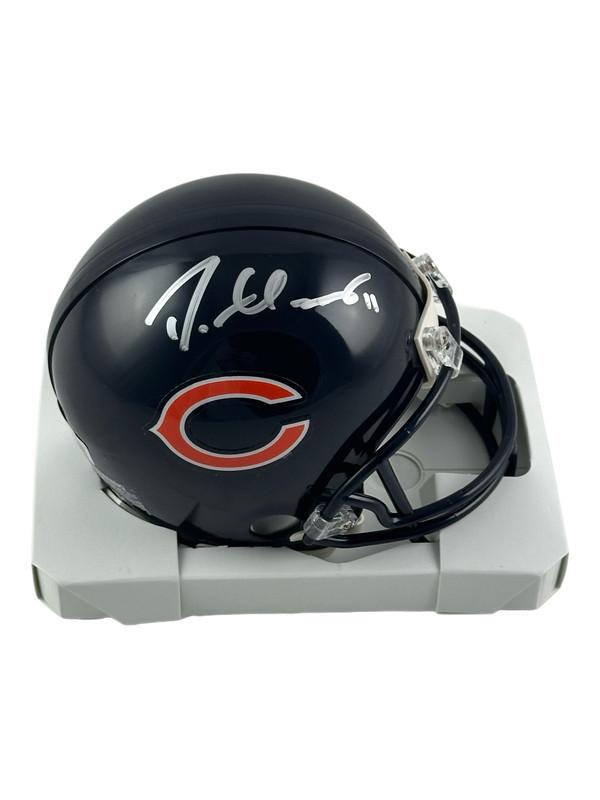 Darnell Mooney Signed Bears Speed Mini Helmet (Beckett) at PristineAuction.com Darnell Mooney Signed Bears Speed Mini Helmet (Beckett) at PristineAuction.com