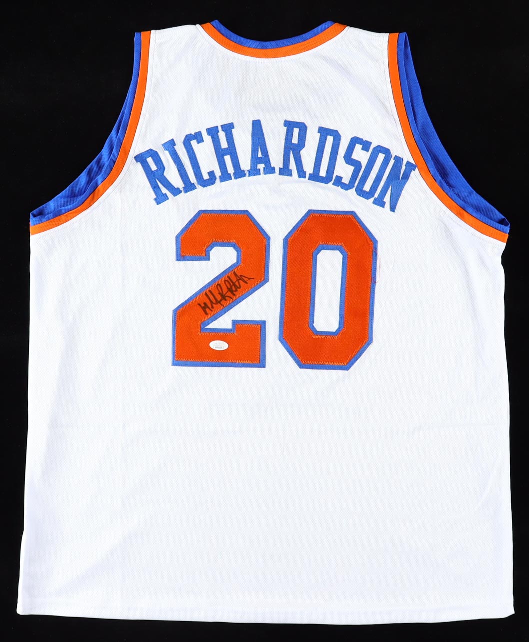 Michael Ray Richardson Signed Jersey (JSA) at PristineAuction.com Michael Ray Richardson Signed Jersey (JSA) at PristineAuction.com