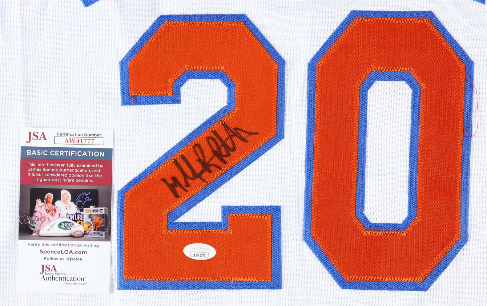 Michael Ray Richardson Signed Jersey (JSA) at PristineAuction.com Michael Ray Richardson Signed Jersey (JSA) at PristineAuction.com