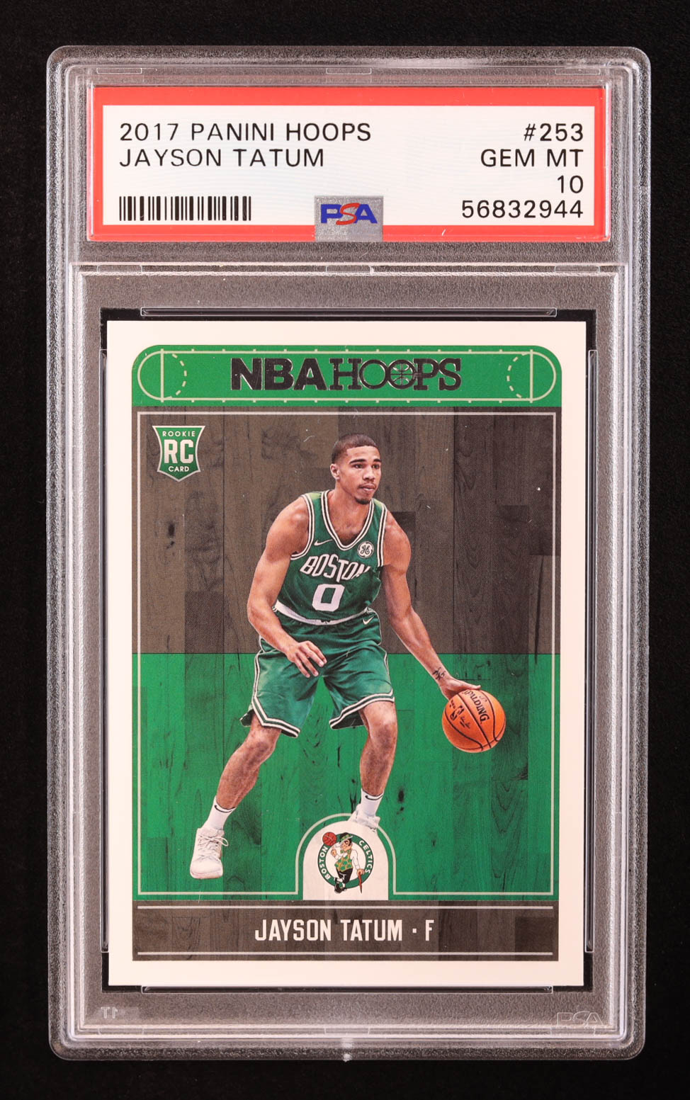 Jayson Tatum 2017-18 Hoops #253 RC (PSA 10) at PristineAuction.com Jayson Tatum 2017-18 Hoops #253 RC (PSA 10) at PristineAuction.com