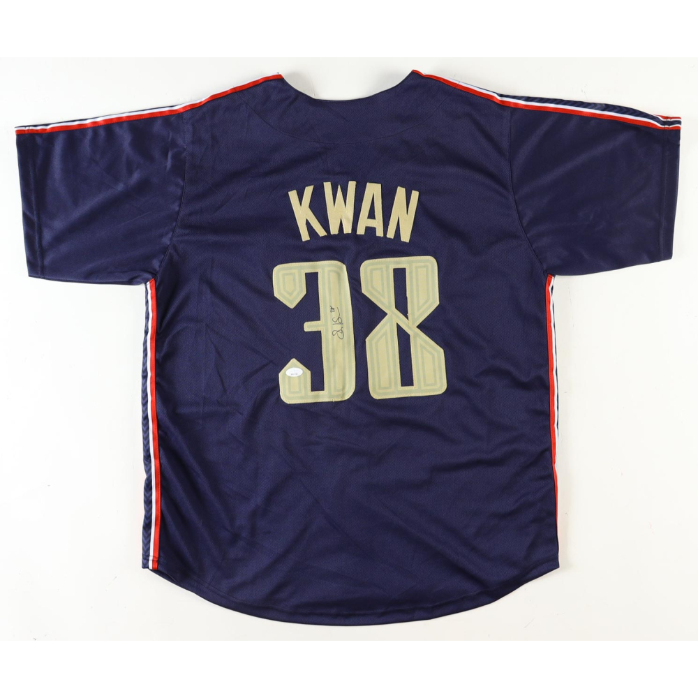 Steven Kwan Signed Jersey (JSA) at PristineAuction.com