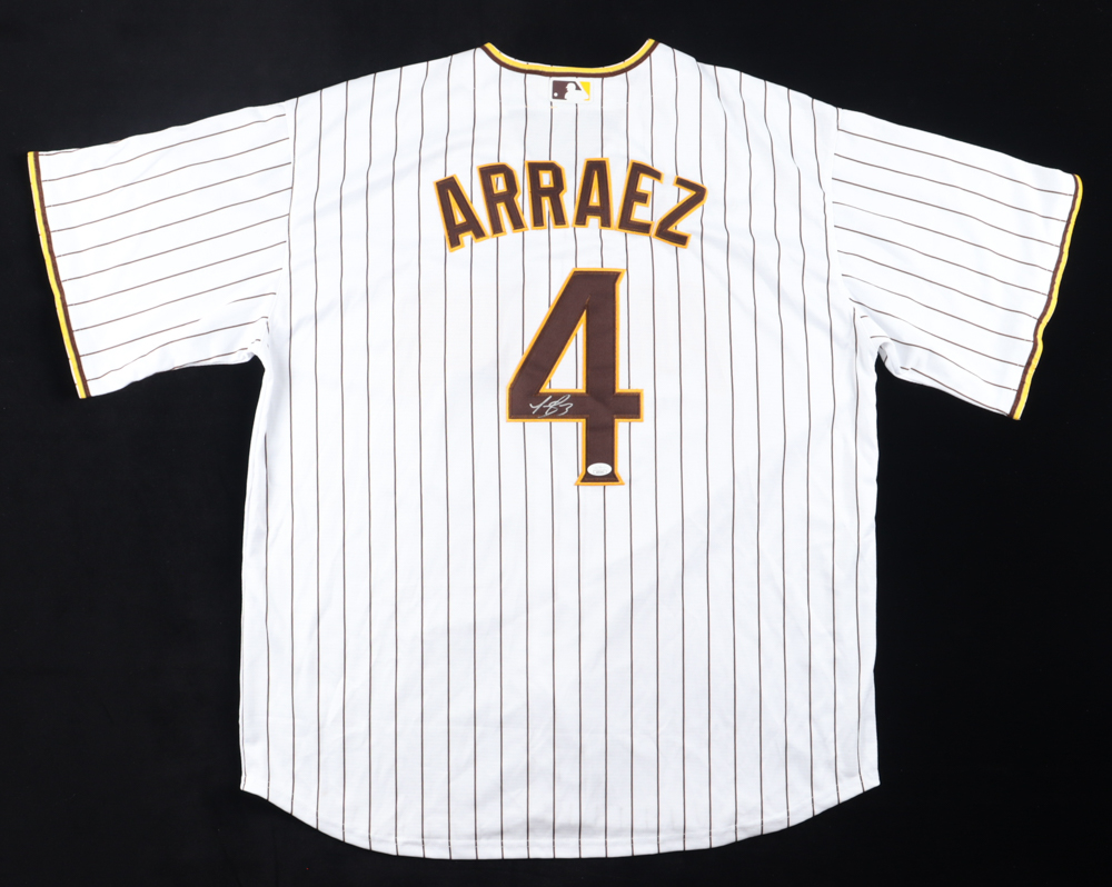 Luis Arraez Signed Jersey (JSA) at PristineAuction.com Luis Arraez Signed Jersey (JSA) at PristineAuction.com