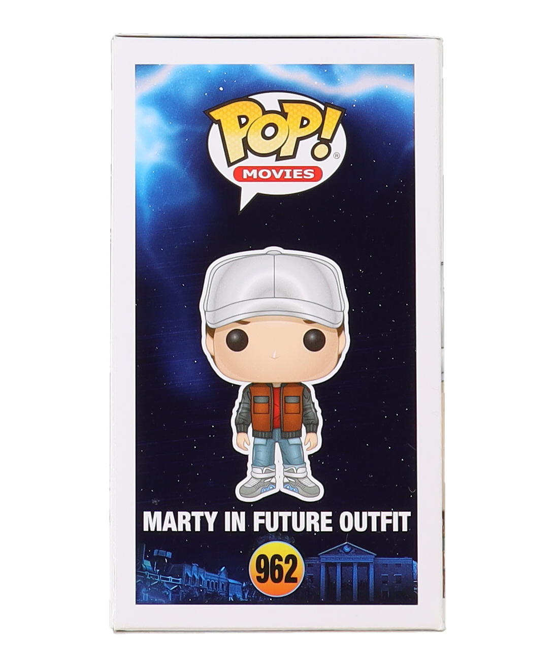 Michael J. Fox Signed "Back to the Future" #962 Marty in Future Outfit Funko Pop! Vinyl Figure (AutographCOA) at PristineAuction.com Michael J. Fox Signed "Back to the Future" #962 Marty in Future Outfit Funko Pop! Vinyl Figure (AutographCOA) at PristineAuction.com