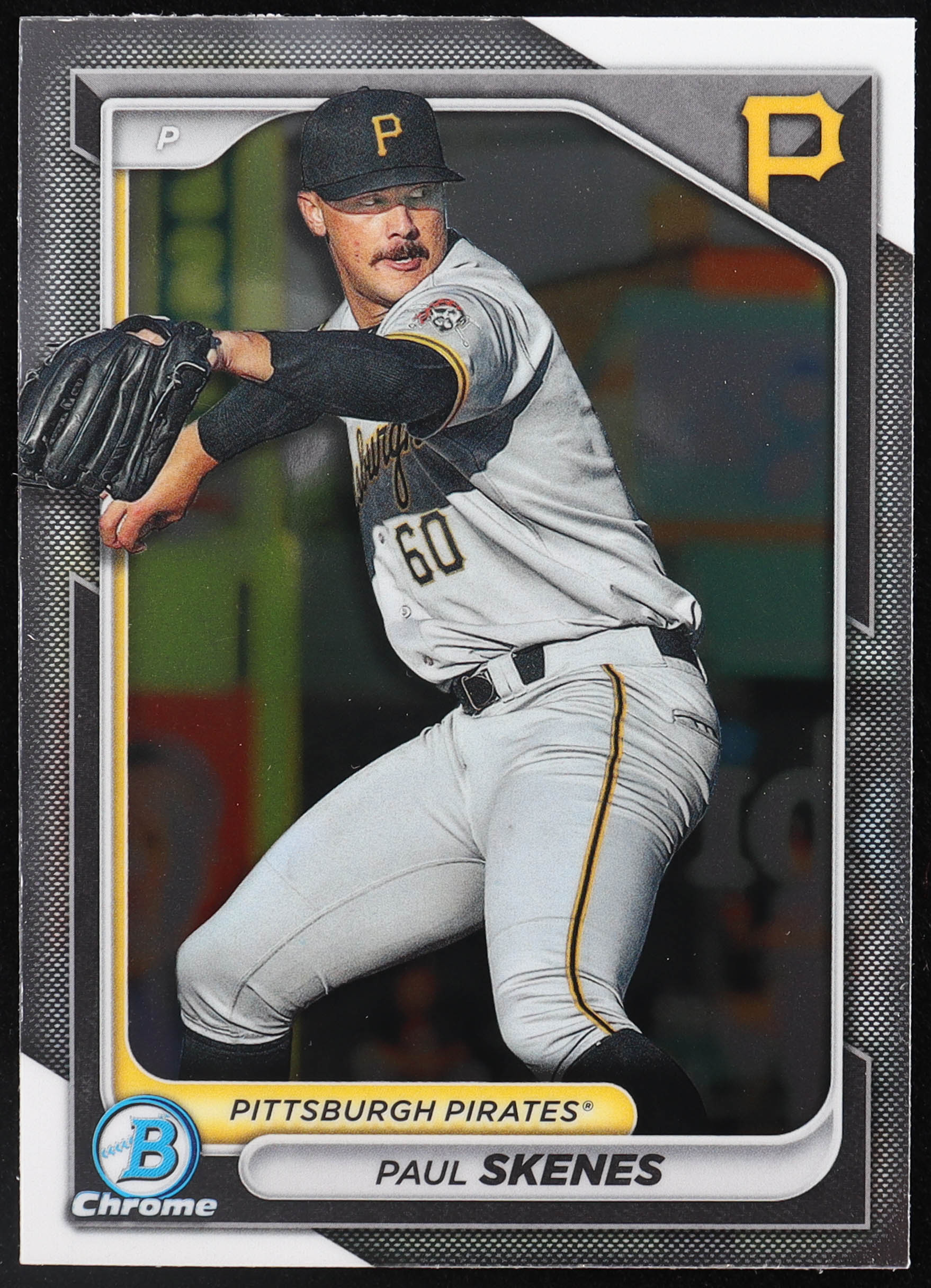 Paul Skenes 2024 Bowman Chrome Prospects #BCP125 RC at PristineAuction.com Paul Skenes 2024 Bowman Chrome Prospects #BCP125 RC at PristineAuction.com