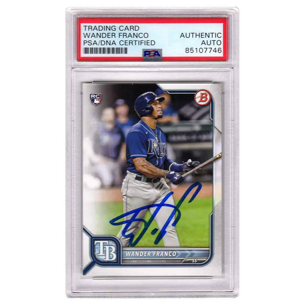 Wander Franco Signed 2022 Bowman 12 RC (PSA) Pristine Auction