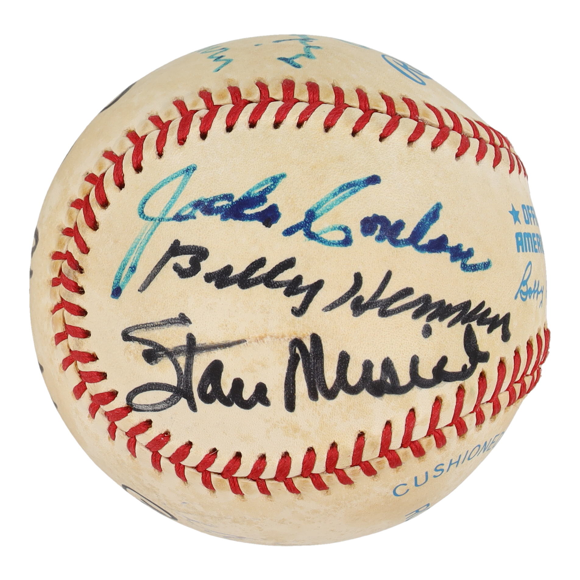 Baseball Hall of Famers & Stars OAL Baseball Signed by (11) with Ted Williams, Pee Wee Reese, Al López, Monte Irvin (JSA) at PristineAuction.com Baseball Hall of Famers & Stars OAL Baseball Signed by (11) with Ted Williams, Pee Wee Reese, Al López, Monte Irvin (JSA) at PristineAuction.com