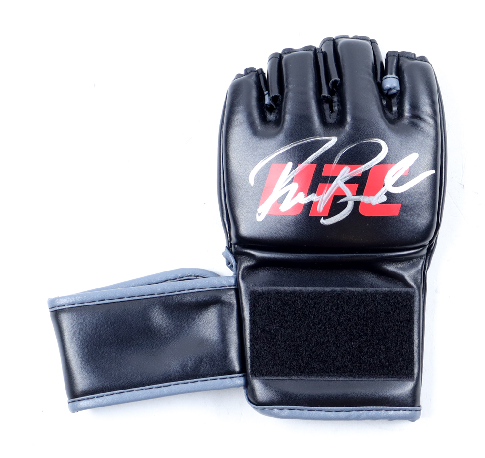 Ryan "Darth" Bader Signed UFC Fight Glove (Beckett) at PristineAuction.com Ryan "Darth" Bader Signed UFC Fight Glove (Beckett) at PristineAuction.com
