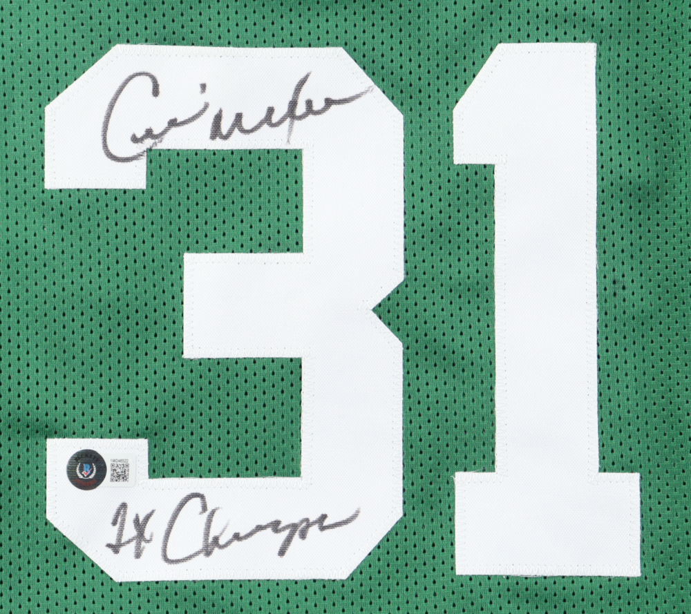 Cedric Maxwell Signed Jersey Inscribed "2x Champ" (Beckett) at PristineAuction.com Cedric Maxwell Signed Jersey Inscribed "2x Champ" (Beckett) at PristineAuction.com