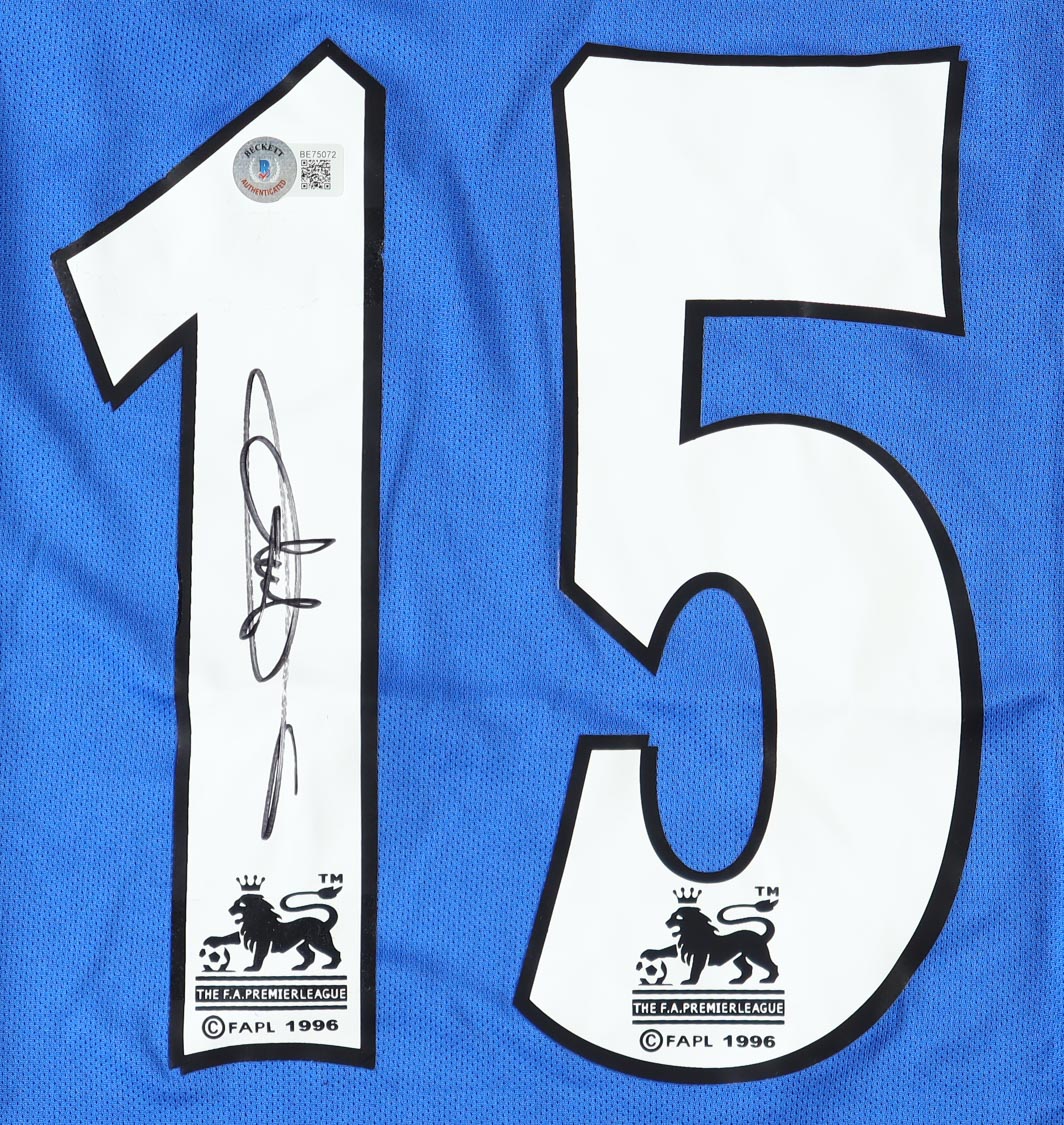 Didier Drogba Signed Chelsea Jersey (Beckett) at PristineAuction.com Didier Drogba Signed Chelsea Jersey (Beckett) at PristineAuction.com
