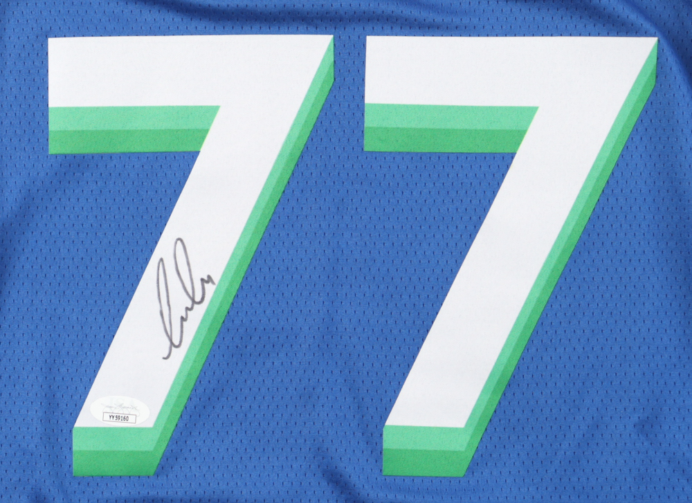 Luka Doncic Signed Jersey (JSA) at PristineAuction.com Luka Doncic Signed Jersey (JSA) at PristineAuction.com