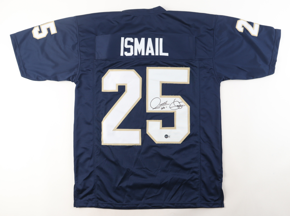Raghib "Rocket" Ismail Signed Jersey (Beckett) at PristineAuction.com Raghib "Rocket" Ismail Signed Jersey (Beckett) at PristineAuction.com