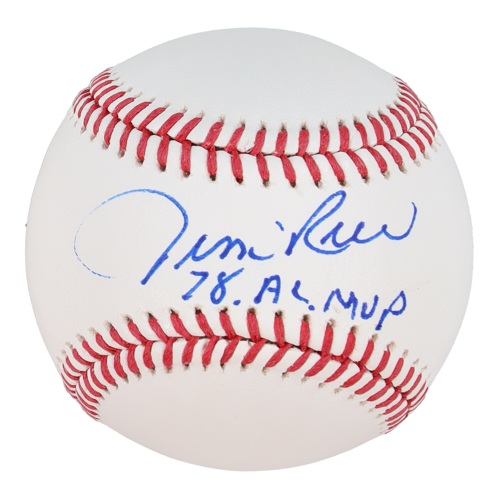 Jim Rice Signed OML Baseball Inscribed "78. AL. MVP." (JSA) at PristineAuction.com Jim Rice Signed OML Baseball Inscribed "78. AL. MVP." (JSA) at PristineAuction.com