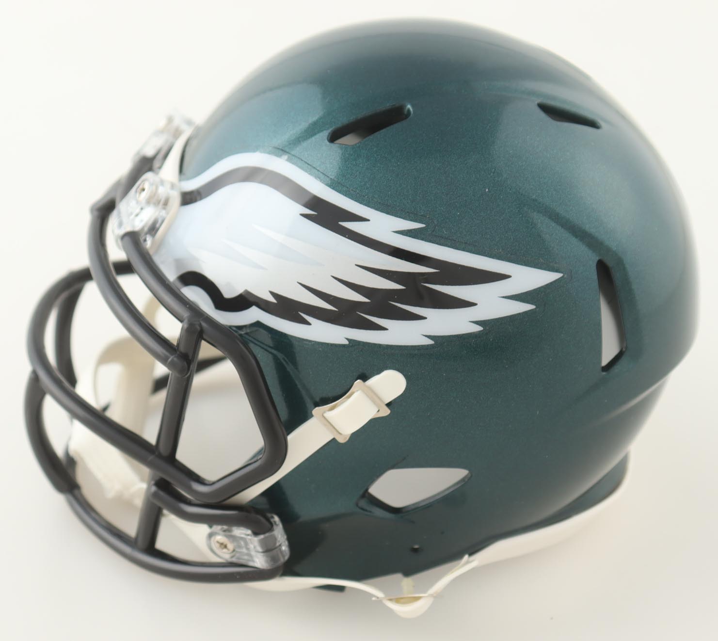 Fletcher Cox Signed Eagles Speed Mini Helmet (Beckett) at PristineAuction.com Fletcher Cox Signed Eagles Speed Mini Helmet (Beckett) at PristineAuction.com