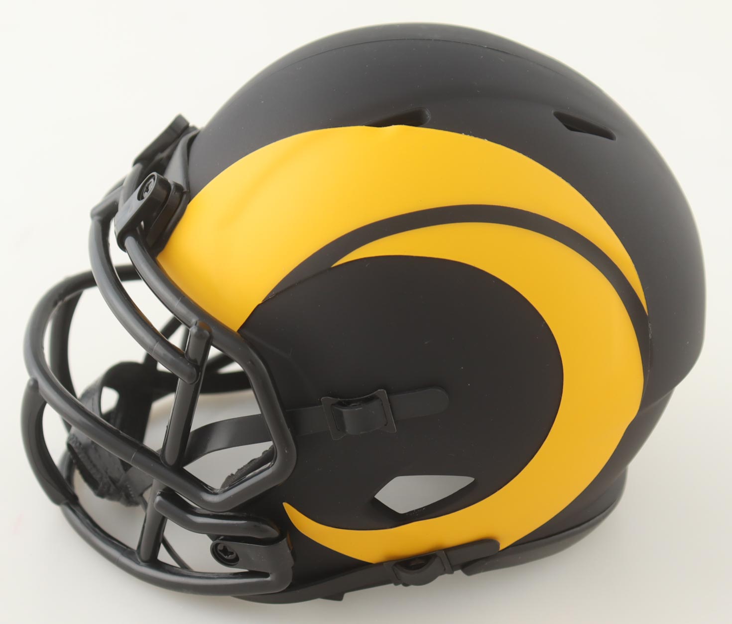 Aaron Donald Signed Rams Eclipse Alternate Speed Mini Helmet (JSA) at PristineAuction.com Aaron Donald Signed Rams Eclipse Alternate Speed Mini Helmet (JSA) at PristineAuction.com