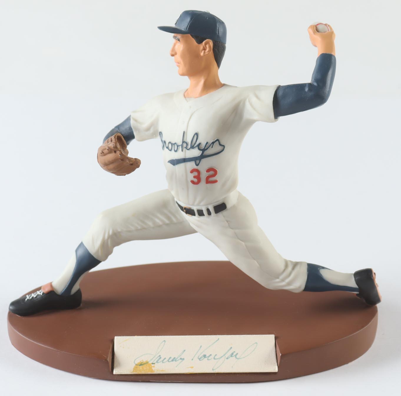 Sandy Koufax Signed LE 1989 Salvino Sports Legends Figurine (Salvino) at PristineAuction.com Sandy Koufax Signed LE 1989 Salvino Sports Legends Figurine (Salvino) at PristineAuction.com