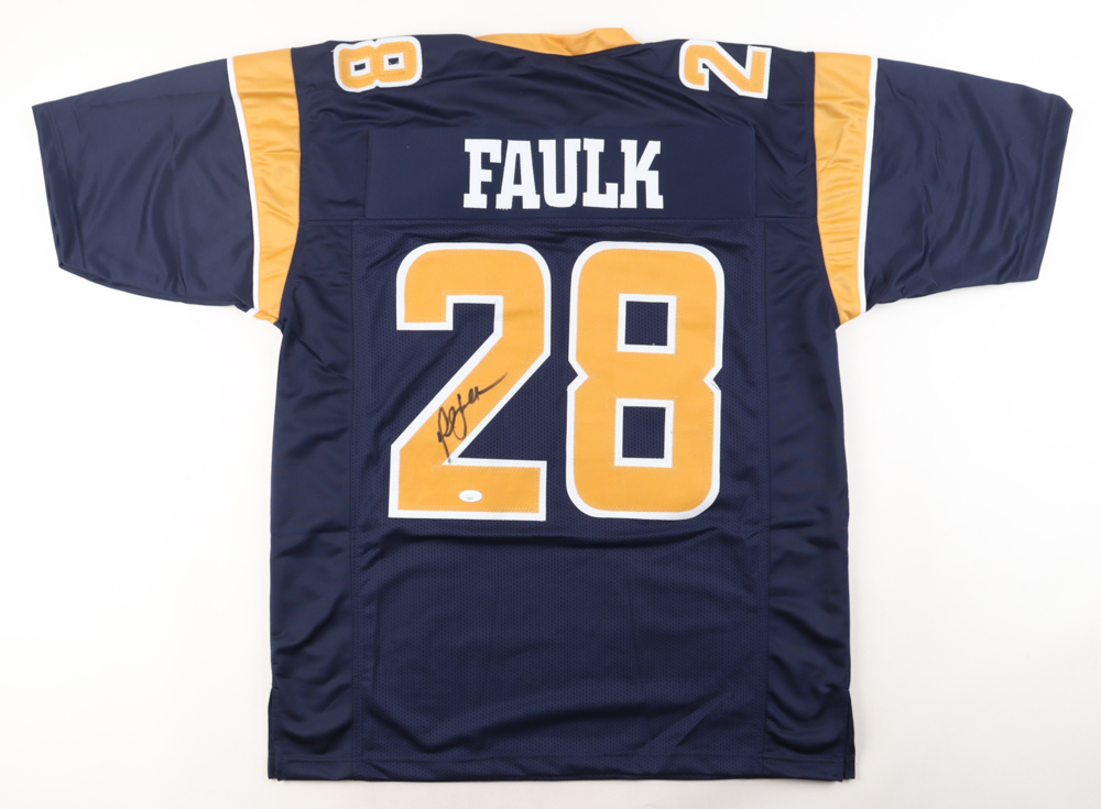 Marshall Faulk Signed Jersey (JSA) at PristineAuction.com Marshall Faulk Signed Jersey (JSA) at PristineAuction.com