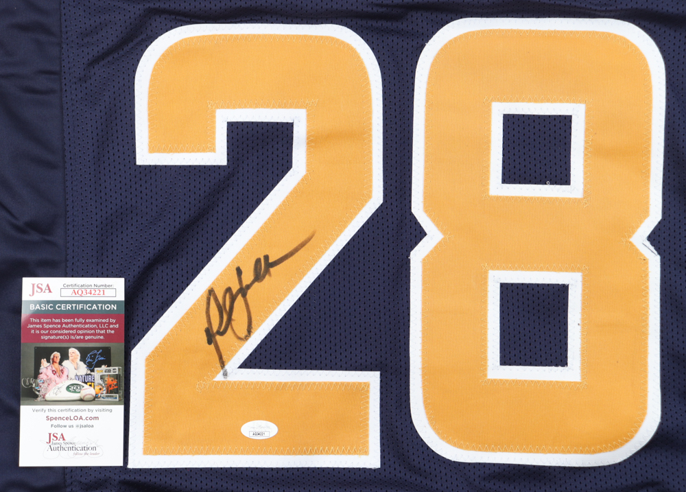 Marshall Faulk Signed Jersey (JSA) at PristineAuction.com Marshall Faulk Signed Jersey (JSA) at PristineAuction.com