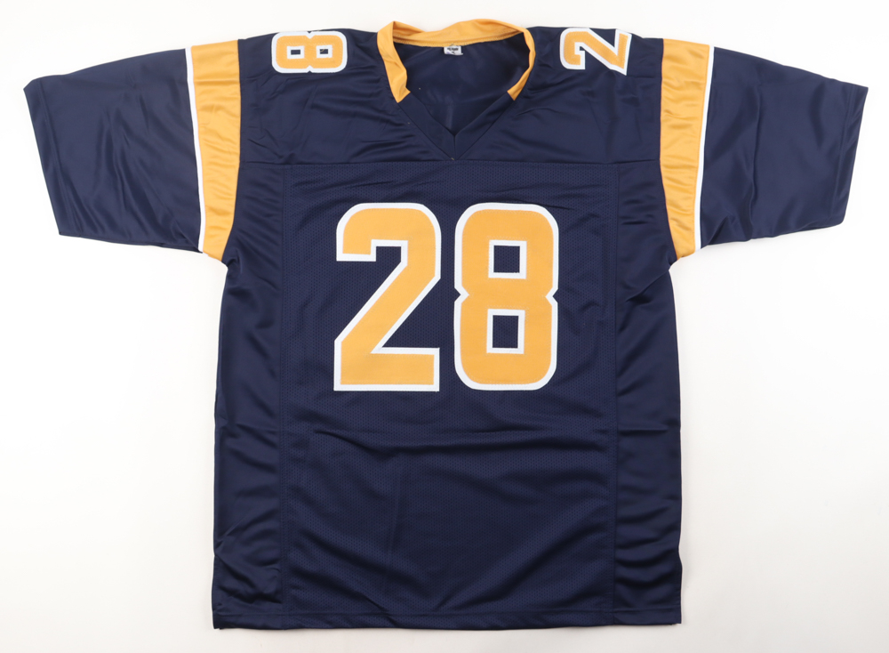 Marshall Faulk Signed Jersey (JSA) at PristineAuction.com Marshall Faulk Signed Jersey (JSA) at PristineAuction.com