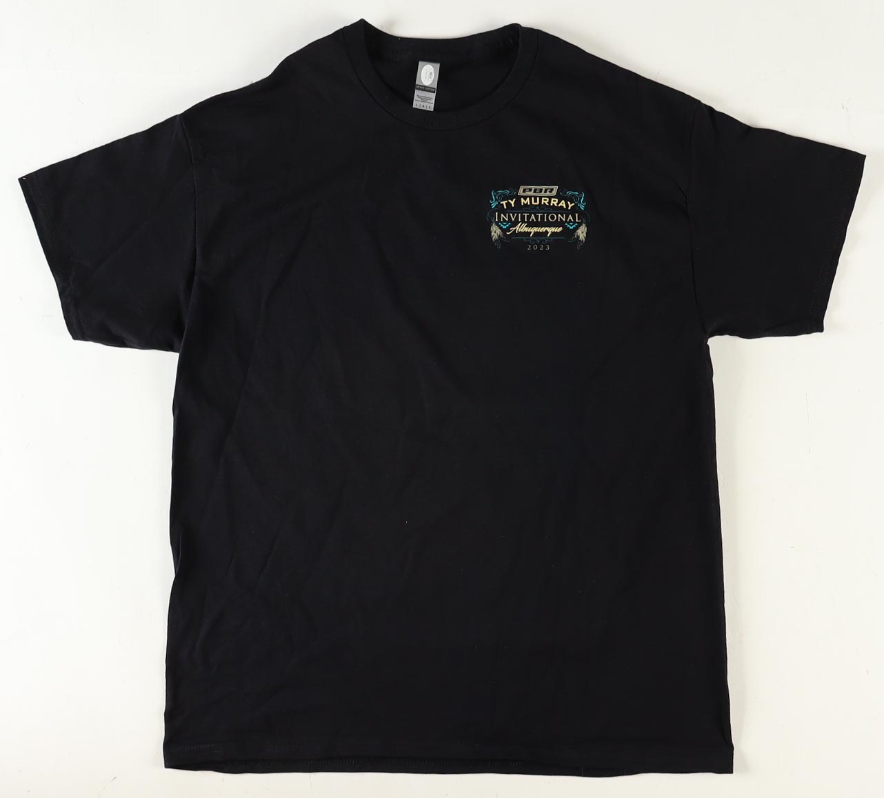 Ty Murray Signed 2023 PBR Invitational T-Shirt (JSA) at PristineAuction.com Ty Murray Signed 2023 PBR Invitational T-Shirt (JSA) at PristineAuction.com