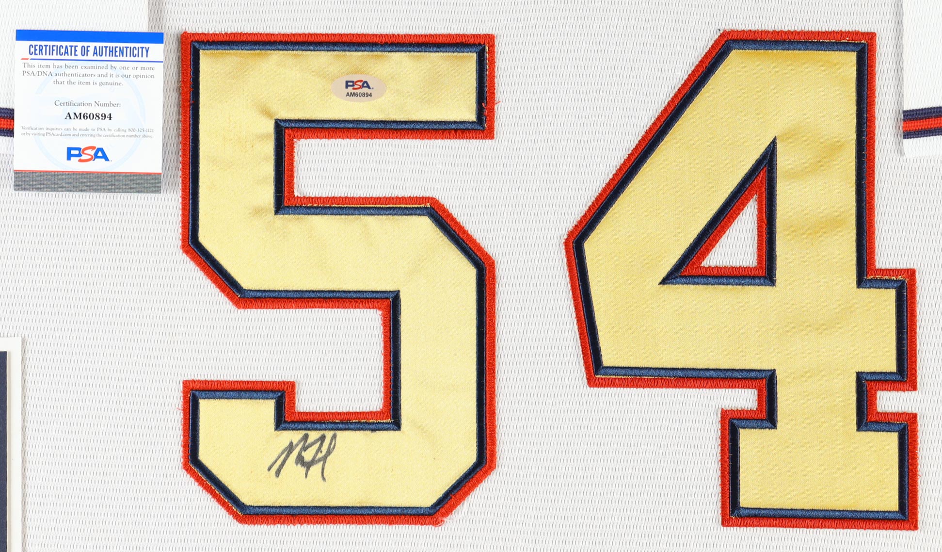 Max Fried Signed Custom Framed Jersey Display (PSA) at PristineAuction.com Max Fried Signed Custom Framed Jersey Display (PSA) at PristineAuction.com