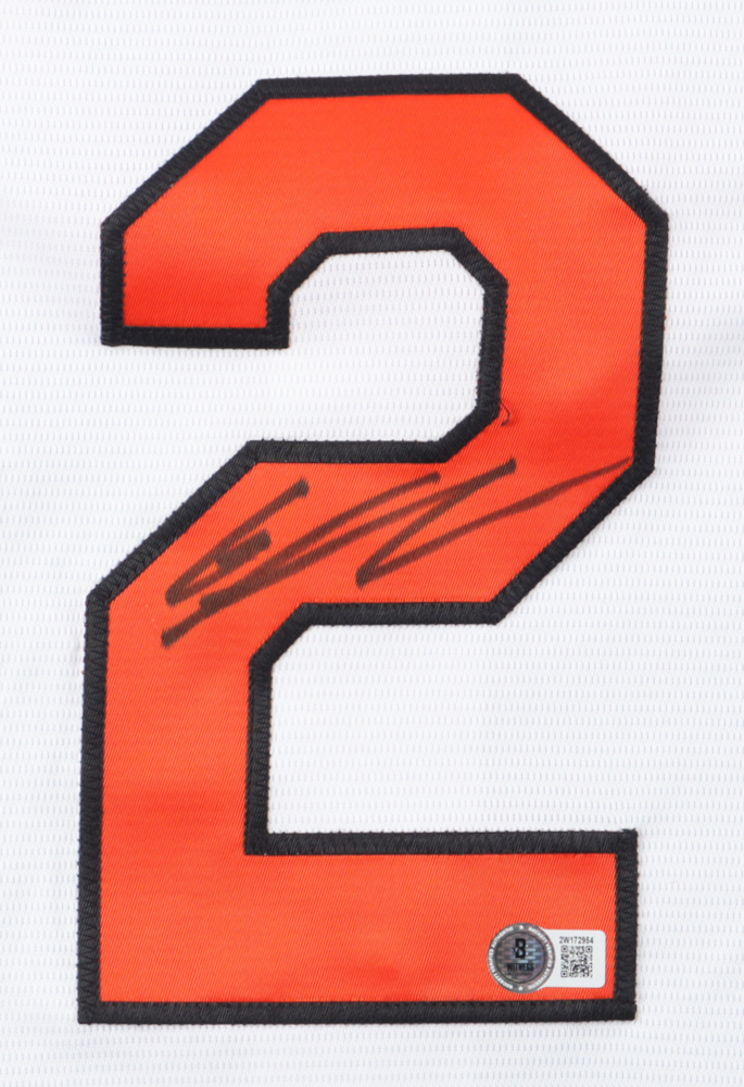 Gunnar Henderson Signed Orioles Jersey (Beckett) at PristineAuction.com Gunnar Henderson Signed Orioles Jersey (Beckett) at PristineAuction.com