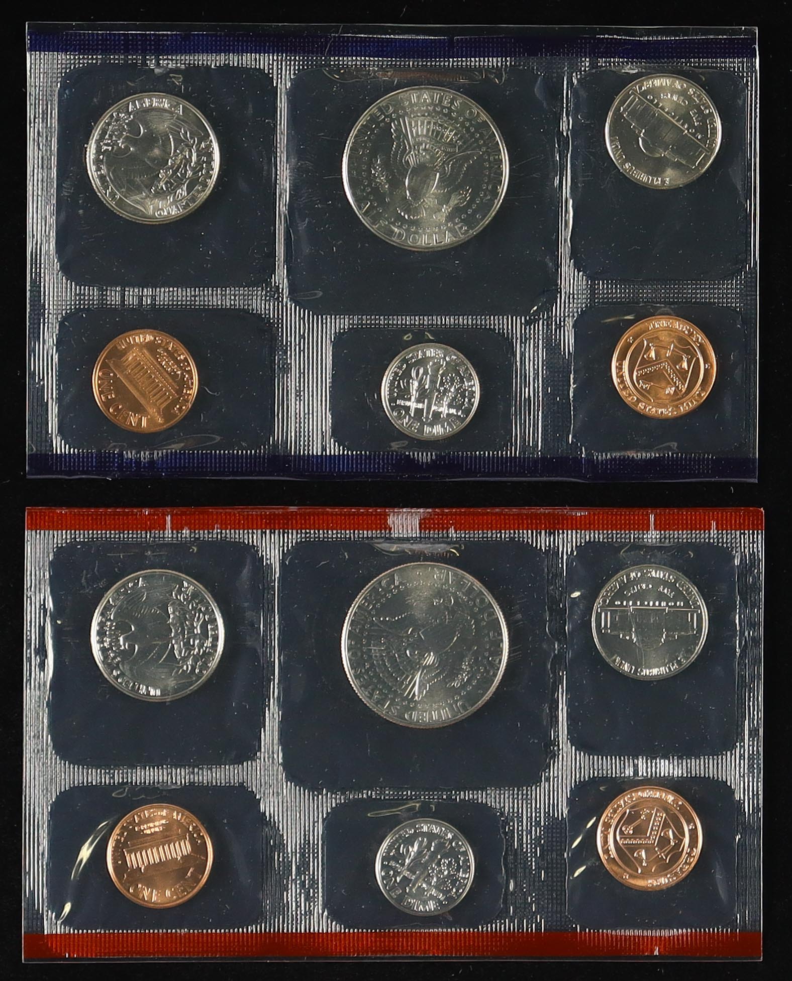 1994 Uncirculated United States Mint Souvenir (12) Coin Set at PristineAuction.com 1994 Uncirculated United States Mint Souvenir (12) Coin Set at PristineAuction.com