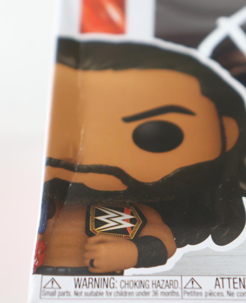 Roman Reigns Signed WWE #131 Funko Pop! Vinyl Figure (Fanatics) at PristineAuction.com Roman Reigns Signed WWE #131 Funko Pop! Vinyl Figure (Fanatics) at PristineAuction.com